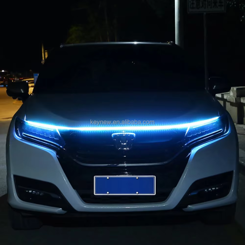 Bande Lumineuse LED Flexible Universelle pour Capot de Voiture – Éclairez Votre Style