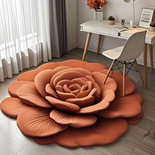 🔥 Offre spéciale 🌺 Tapis de sol en terre de diatomées en peluche florale ( 38$ = 380 dh )