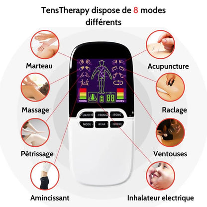 appareil de massage thérapeutique TENS, EMS et acupuncture