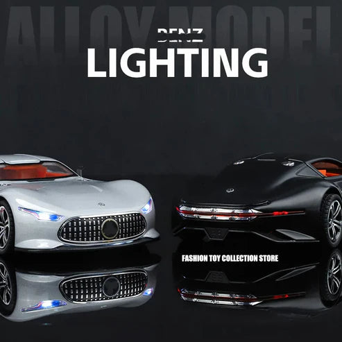 Modèle de voiture AMG Vision GT Fast and Furious, sonore et lumineuse, échelle 1:24 CG