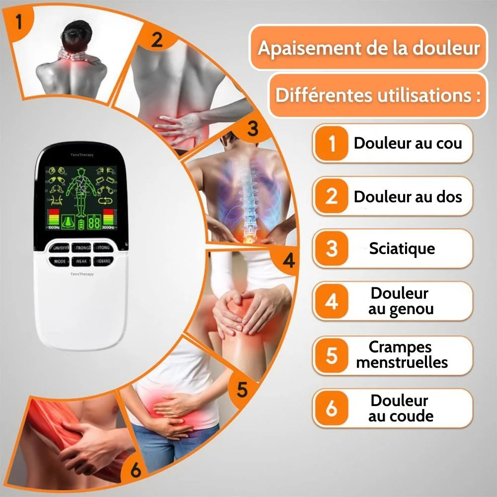 appareil de massage thérapeutique TENS, EMS et acupuncture