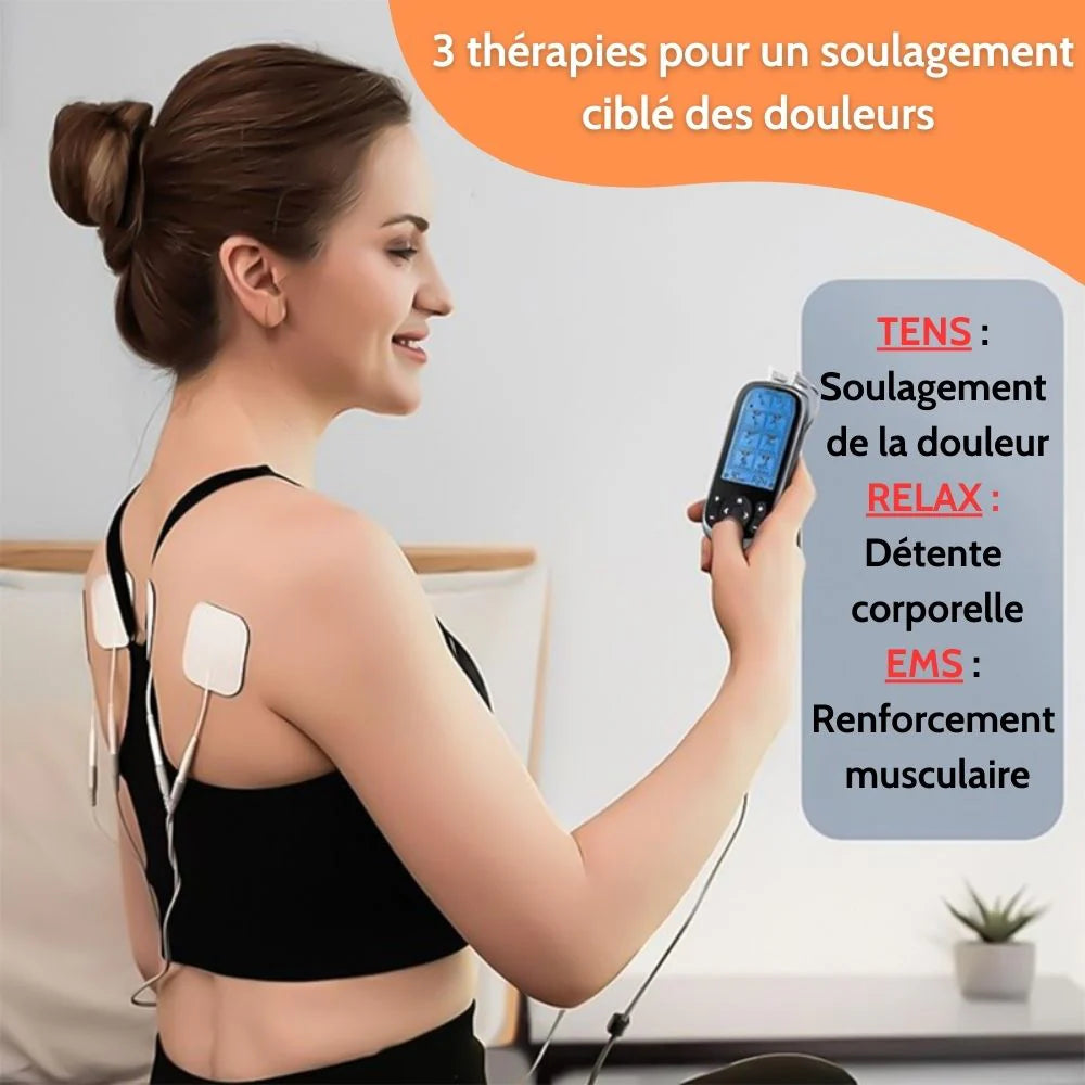 appareil de massage thérapeutique TENS, EMS et acupuncture