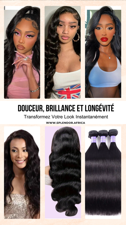Cheveux Brésiliens Body Wave Premium