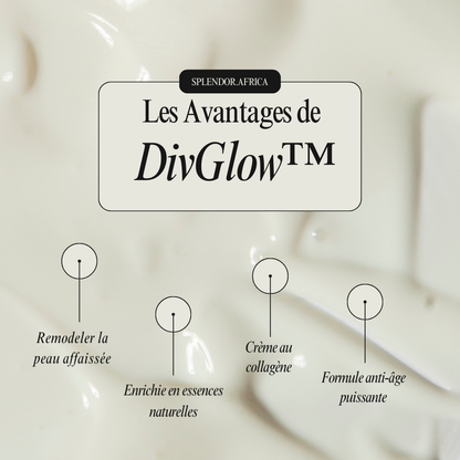 Crème raffermissante au collagène de luxe DivGlow™