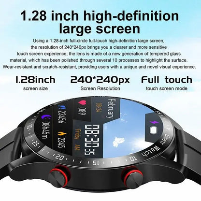 Montre connectée HW20 ECG + PPG, compatible Bluetooth, moniteur d'activité physique