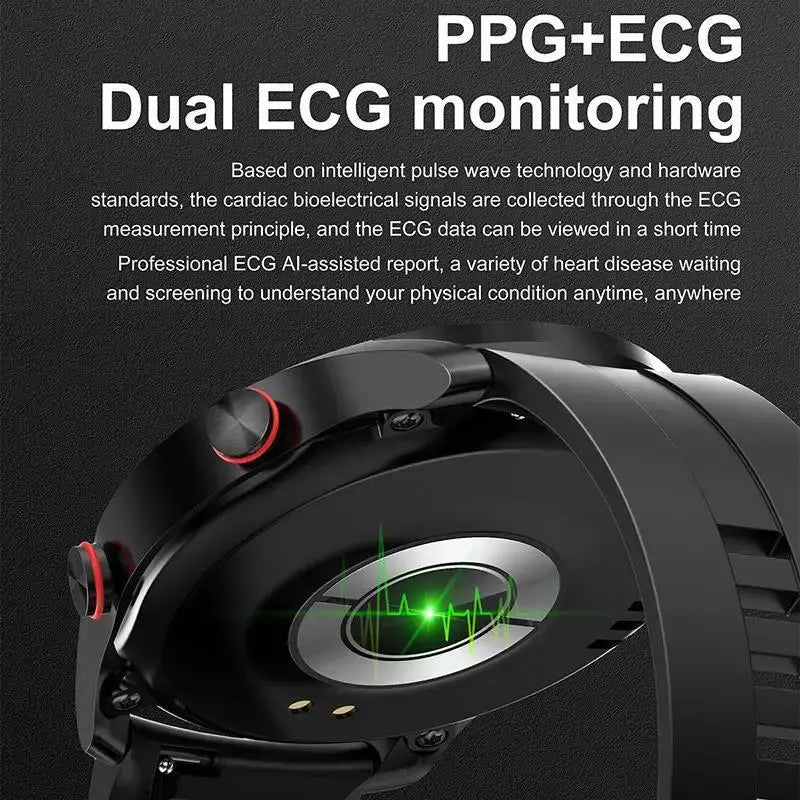 Montre connectée HW20 ECG + PPG, compatible Bluetooth, moniteur d'activité physique