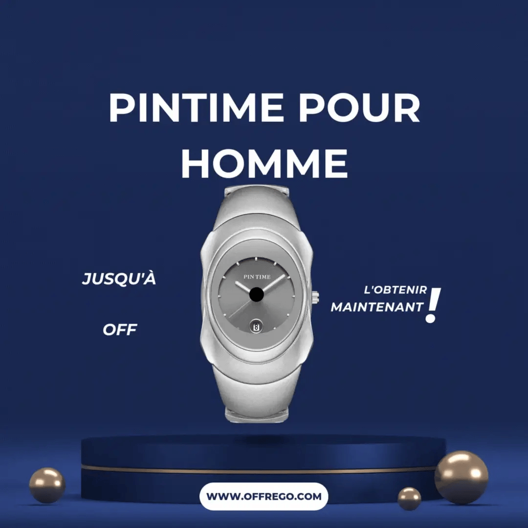 Montre PINTIME pour Homme ML