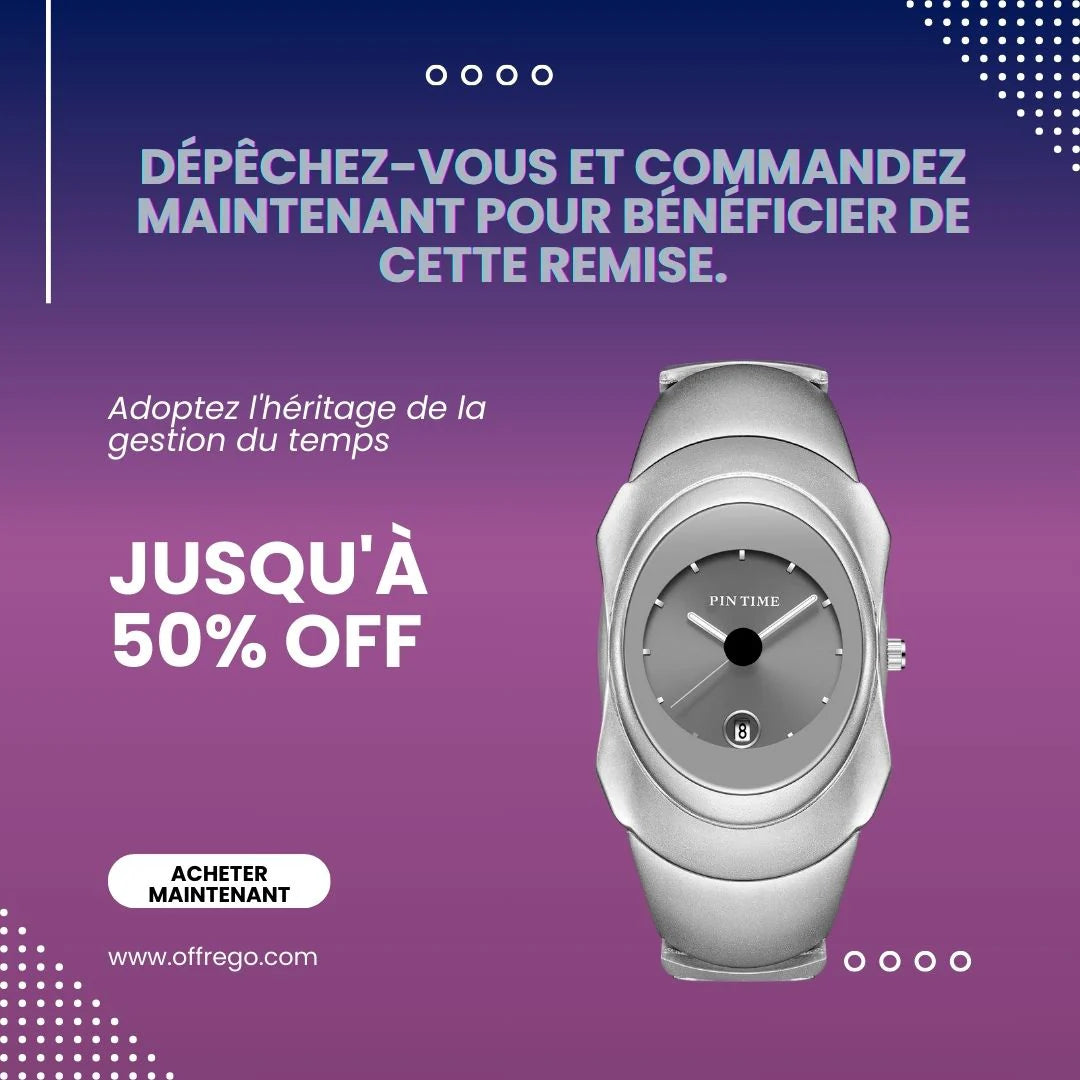 Montre PINTIME pour Homme ML